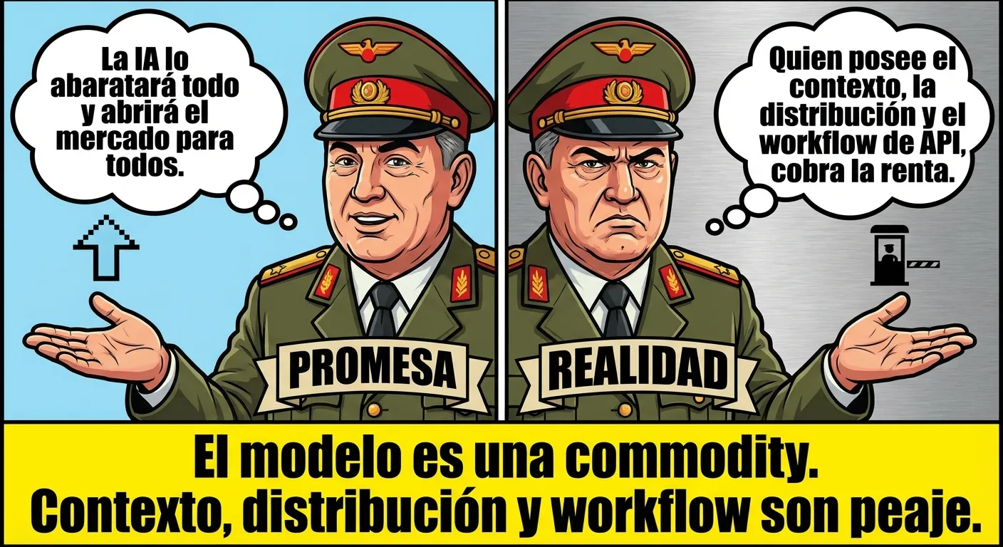 Seize Maduro meme - El modelo es una commodity. Contexto, distribución y workflow son peaje.