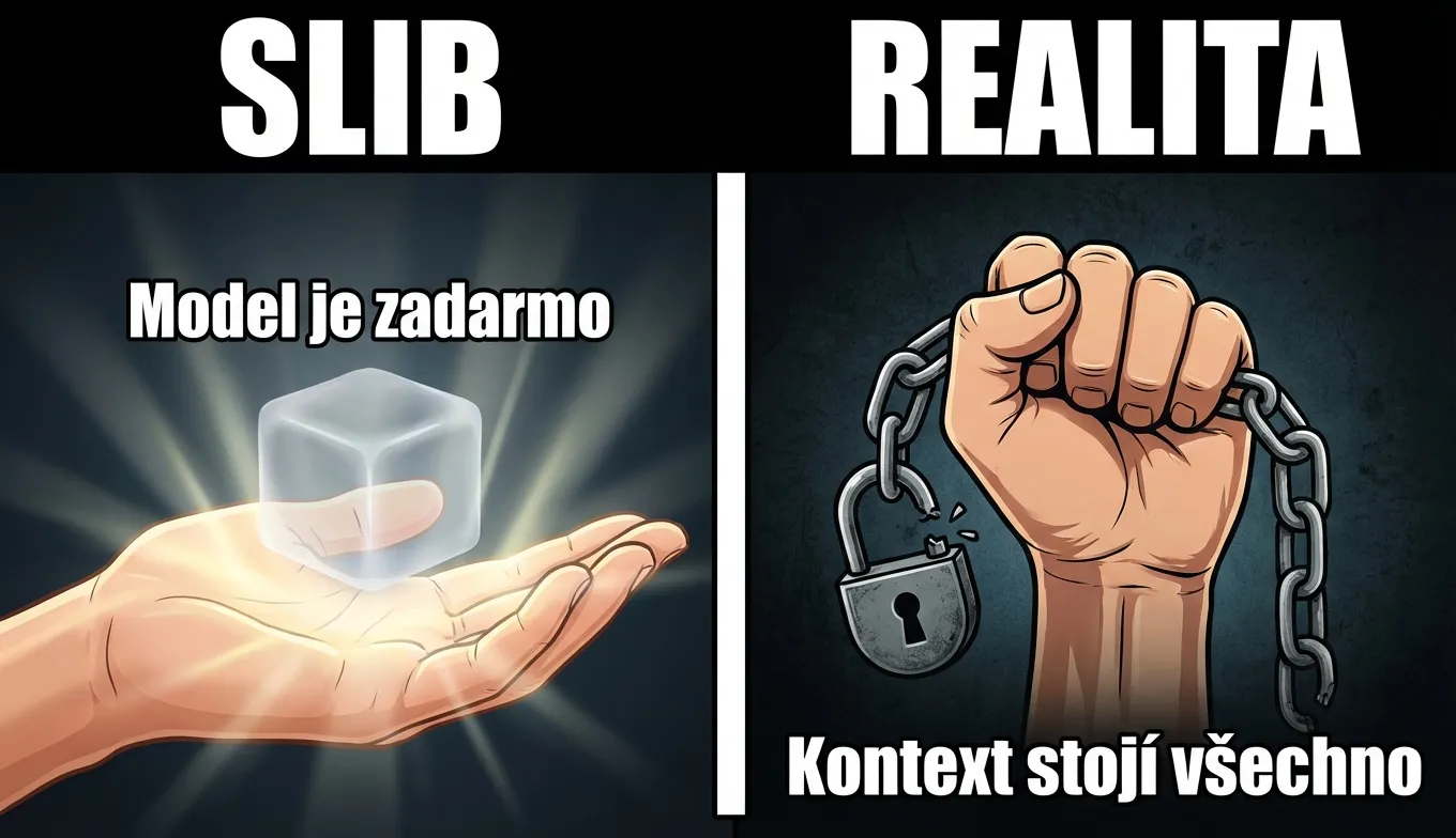 Seize Maduro meme - Model je komodita. Kontext, distribuce a workflow jsou výpalné.